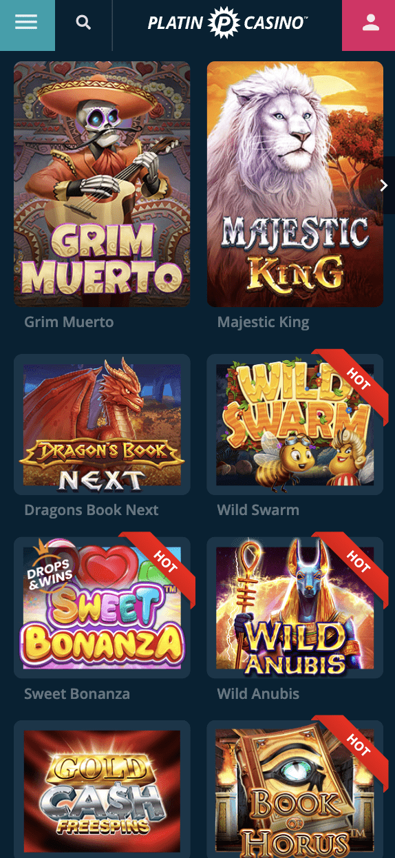platin casino mobile app